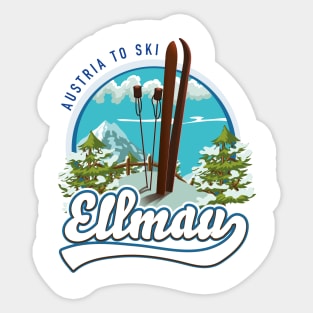 Ellmau austria to ski Sticker